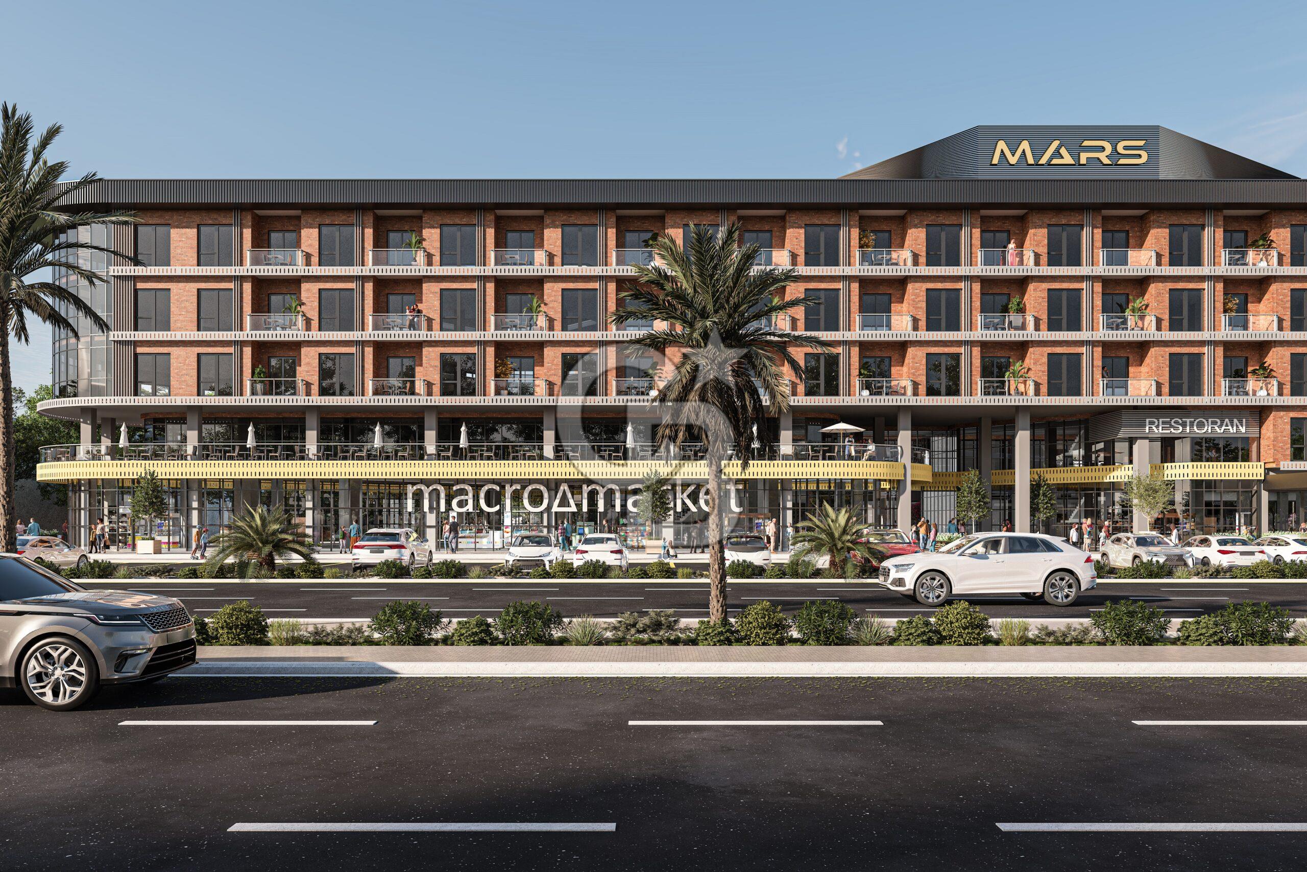 CB AKADEMİ YAHYAKAPTAN MARS PROJESİ KİRALIK 120 m2 ARA KAT OFİS