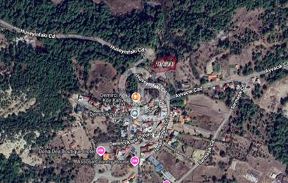 ÇANAKKALE AYVACIK DEMİRCİ KÖYÜ SATILIK 1635M2 KÖY İÇİ İMARLI