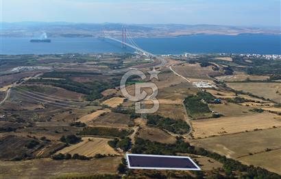 Çanakkale Lapseki Kocaveli Köprü Ve Boğaz Manzaralı 7734m² Tarla