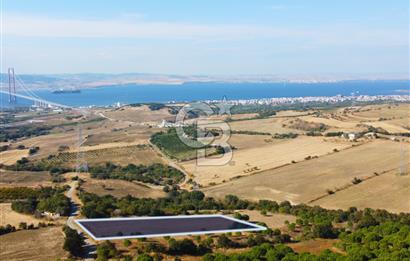 Çanakkale Lapseki Kocaveli Köprü Ve Boğaz Manzaralı 7734m² Tarla