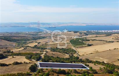 Çanakkale Lapseki Kocaveli Köprü Ve Boğaz Manzaralı 7734m² Tarla