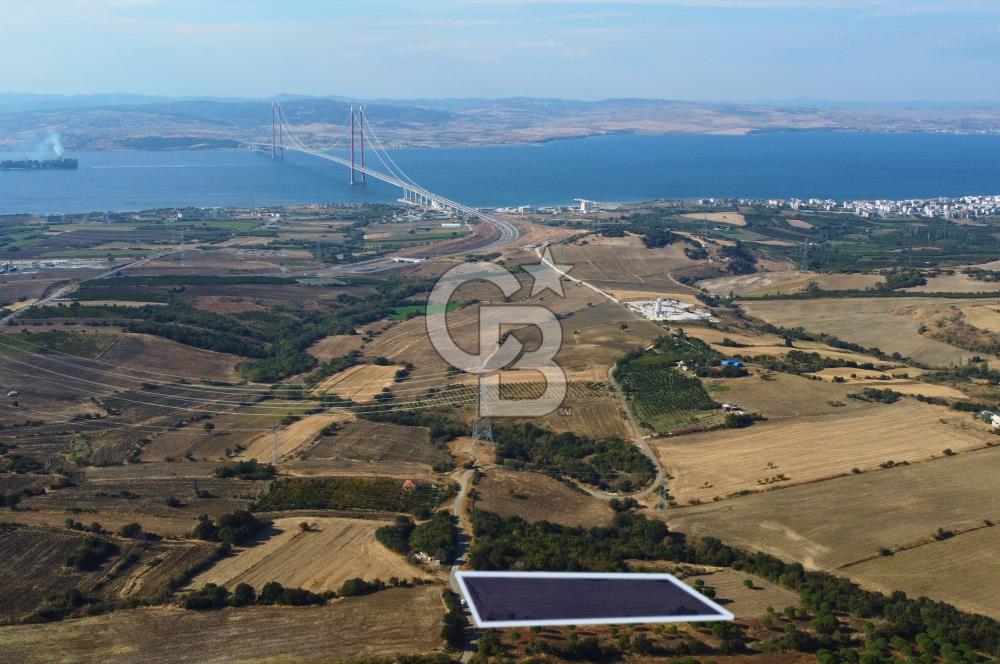 Çanakkale Lapseki Kocaveli Köprü Ve Boğaz Manzaralı 7734m² Tarla