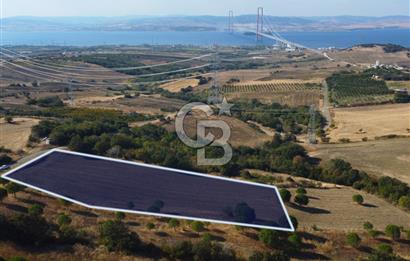 Çanakkale Lapseki Kocaveli Köprü Ve Boğaz Manzaralı 7734m² Tarla
