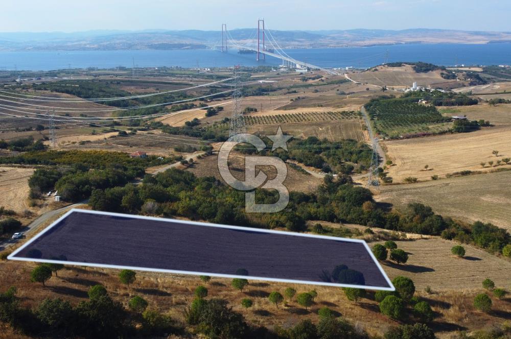 Çanakkale Lapseki Kocaveli Köprü Ve Boğaz Manzaralı 7734m² Tarla