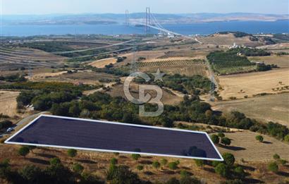 Çanakkale Lapseki Kocaveli Köprü Ve Boğaz Manzaralı 7734m² Tarla