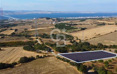 Çanakkale Lapseki Kocaveli Köprü Ve Boğaz Manzaralı 7734m² Tarla