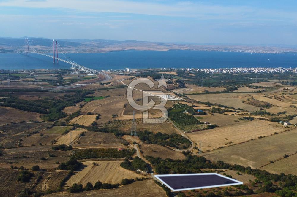 Çanakkale Lapseki Kocaveli Köprü Ve Boğaz Manzaralı 7734m² Tarla