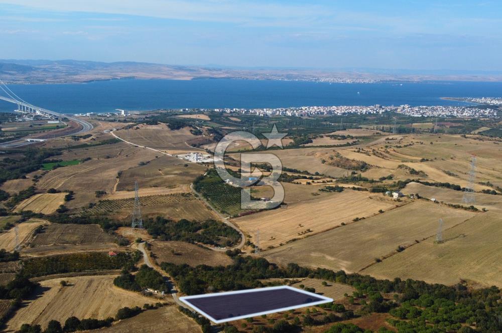 Çanakkale Lapseki Kocaveli Köprü Ve Boğaz Manzaralı 7734m² Tarla