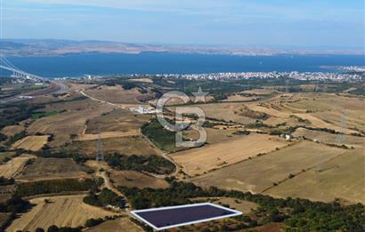 Çanakkale Lapseki Kocaveli Köprü Ve Boğaz Manzaralı 7734m² Tarla