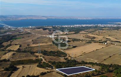 Çanakkale Lapseki Kocaveli Köprü Ve Boğaz Manzaralı 7734m² Tarla