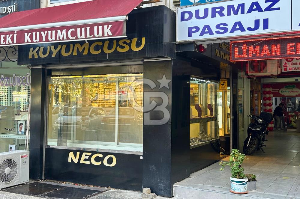 Çanakkale Lapseki Merkezde Cadde Üstü Hazır Kuyumcu Dükkanı