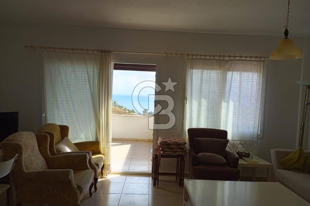 Akyarlar Begonvil Sitesi’nde Deniz ve Dağ Manzaralı 2+1 Dubleks Daire