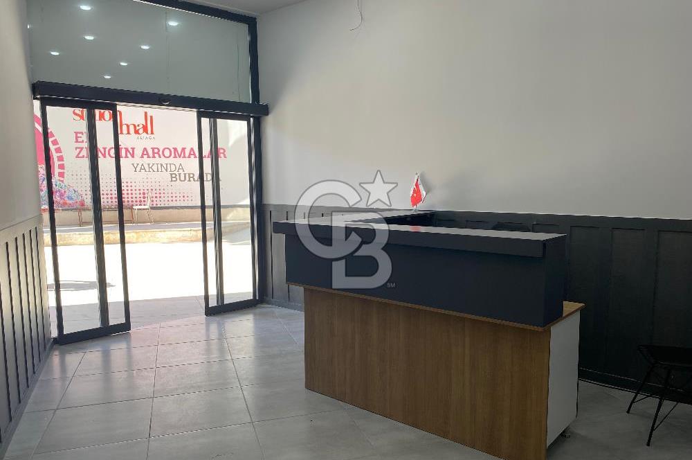 ALİAĞA SİTELERDE İZBAN YAKINI SIFIR 2+1 KİRALIK DAİRE!