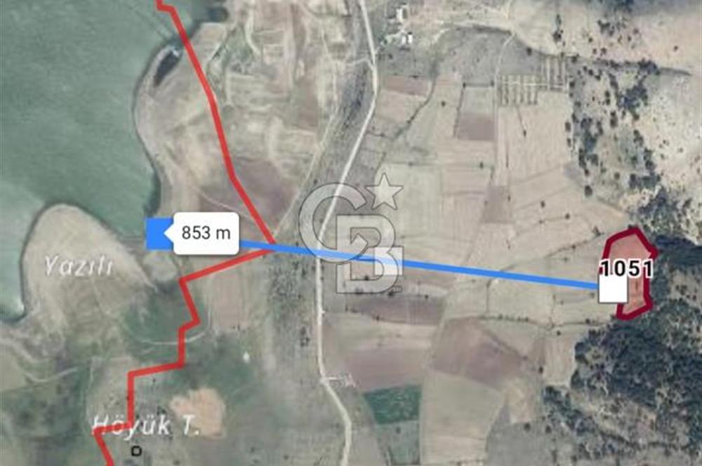Bilecik Bozüyük Çokçapınar satılık göl manzaralı 11 dönüm tarla