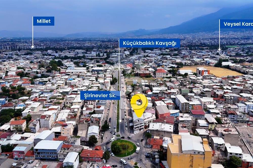 KÜÇÜKBALIKLI ANA CADDE 2 CEPHELİ 5 KATLI KOMPLE KİRALIK İŞYERİ