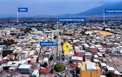 KÜÇÜKBALIKLI ANA CADDE 2 CEPHELİ 5 KATLI KOMPLE KİRALIK İŞYERİ