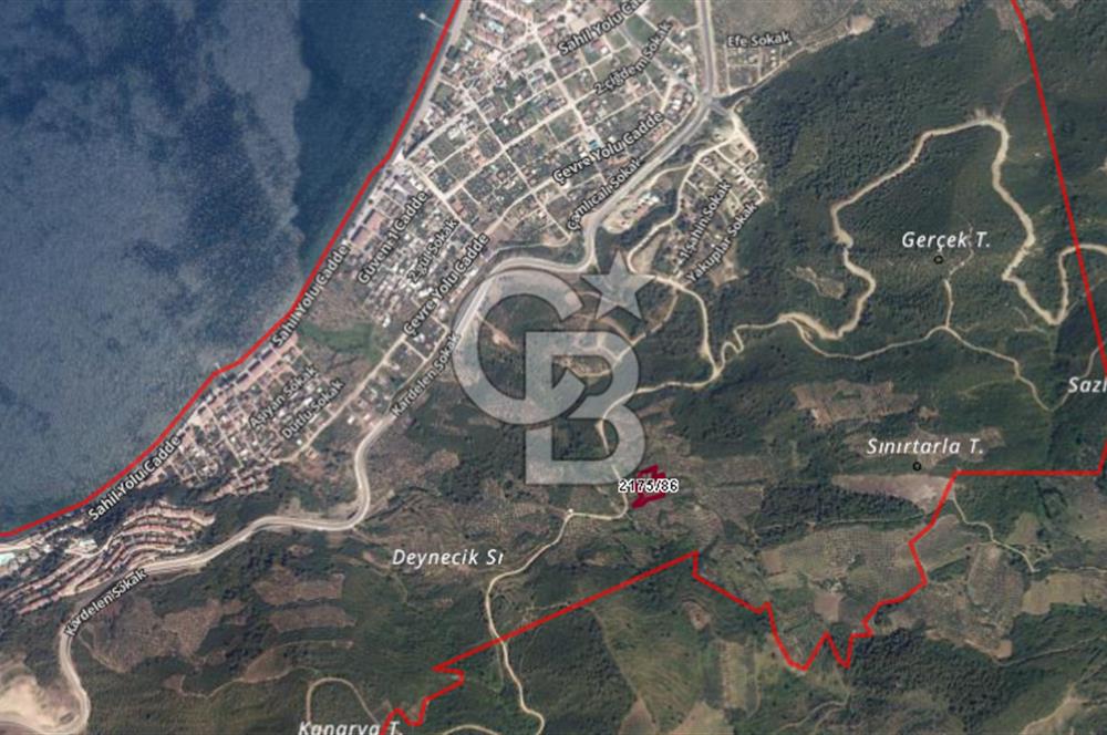 CB BLACK KURŞUNLU SATILIK DENİZ MANZARALI 3947M2 ARAZİ