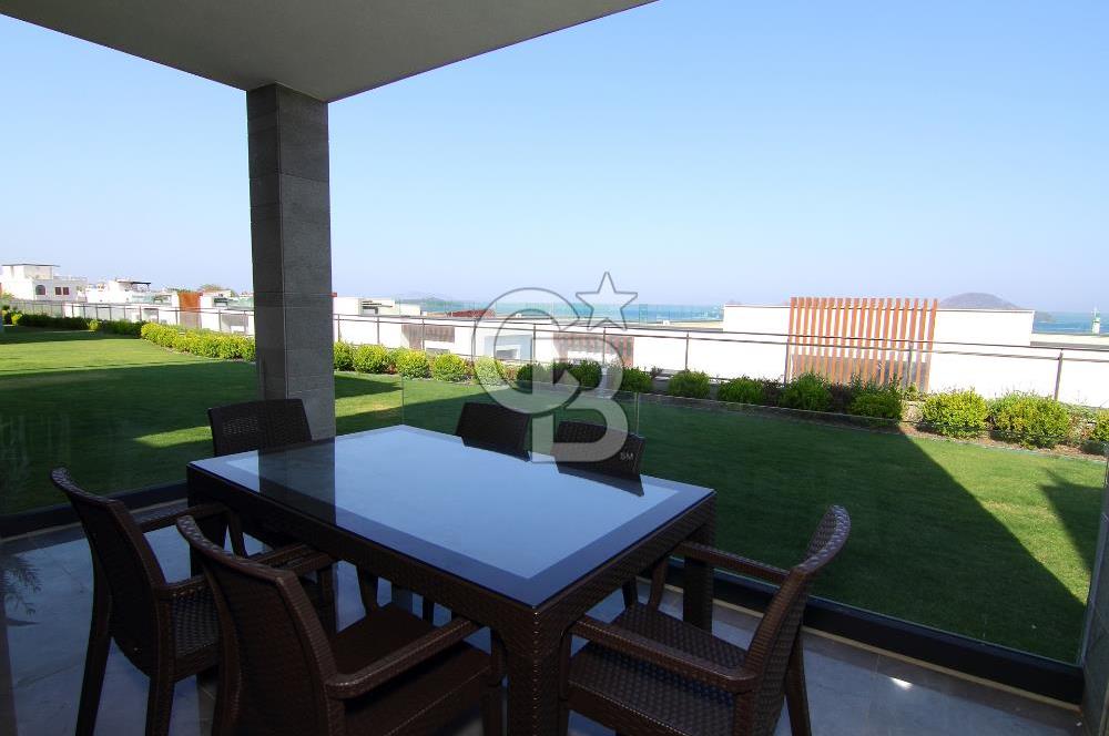 🏡 Turgutreis’in En Prestijli Sitesinde 3+1 Yıllık Kiralık Rezidans – Deniz ve Marina Yanı!