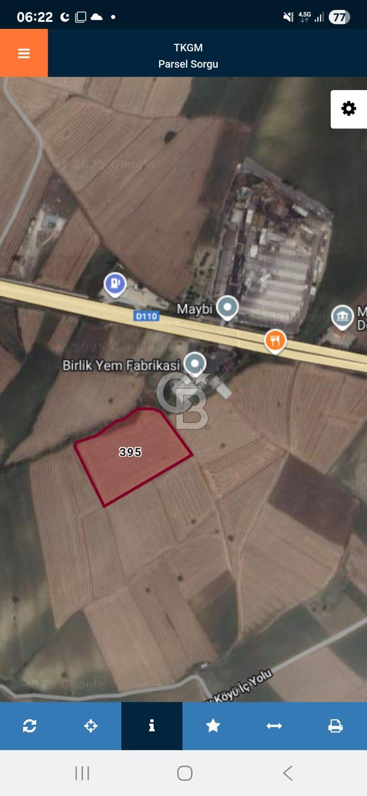 TAŞOLUK MALKARA ALAYBEY DE SATILIK TARLA