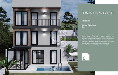 Seferihisar Akarcada İkiz Triplex Villa