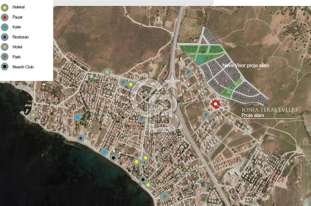Seferihisar Akarcada İkiz Triplex Villa