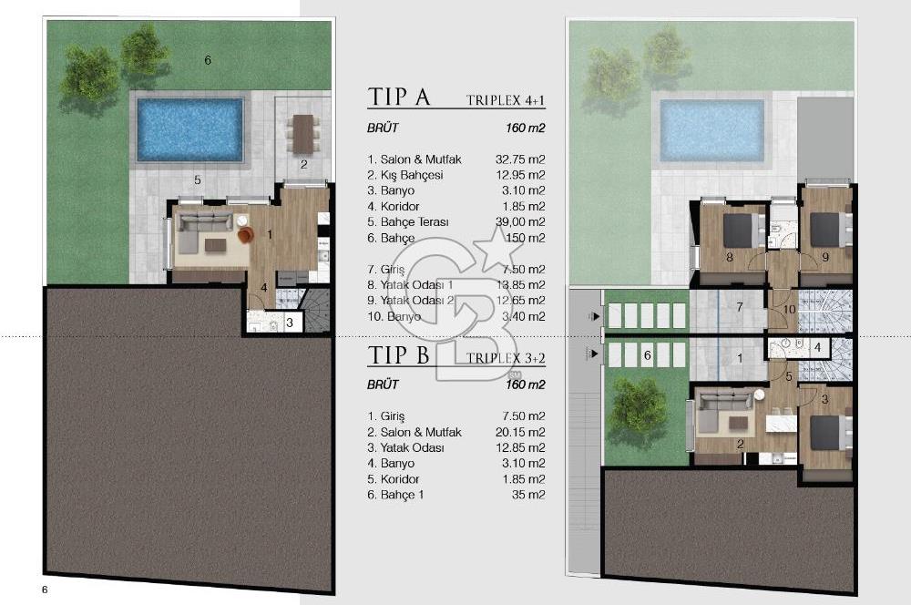 Seferihisar Akarcada İkiz Triplex Villa