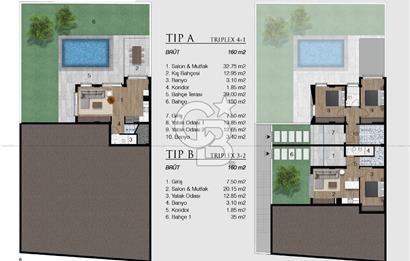 Seferihisar Akarcada İkiz Triplex Villa