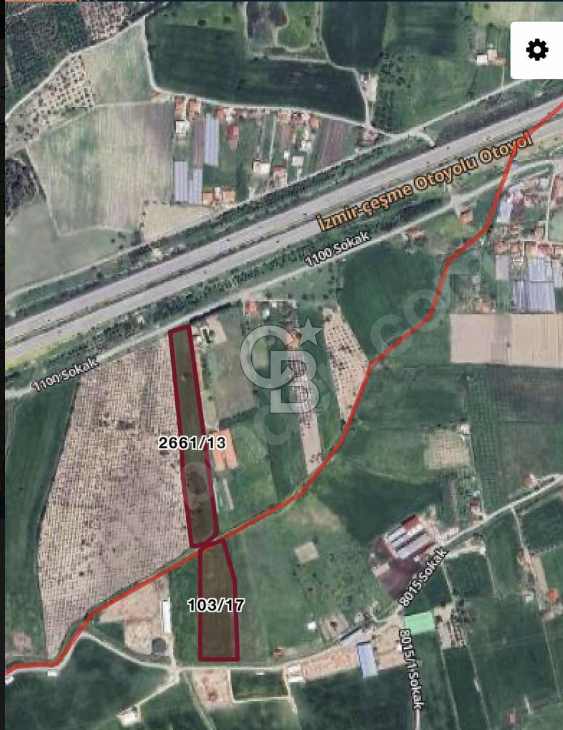 Urla Kuşçular'da İmar Sınırında 8634 m2 Fırsat Arazi