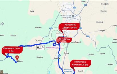KASTAMONU-KONUKÇA KÖYÜNDE 5.815 m² YATIRIMLIK TARLA KAÇIRMAYIN!