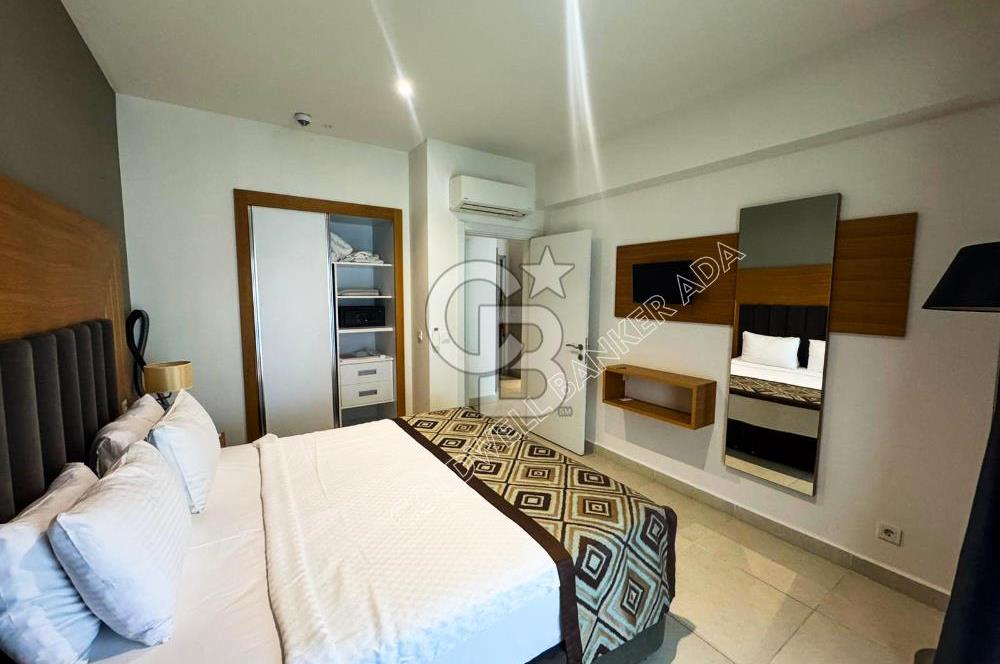 Kuşadasında 5 Yıldızlı Otel İmkanlarıyla Kiralık Eşyalı Daire!