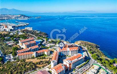 Kuşadasında 5 Yıldızlı Otel İmkanlarıyla Kiralık Eşyalı Daire!