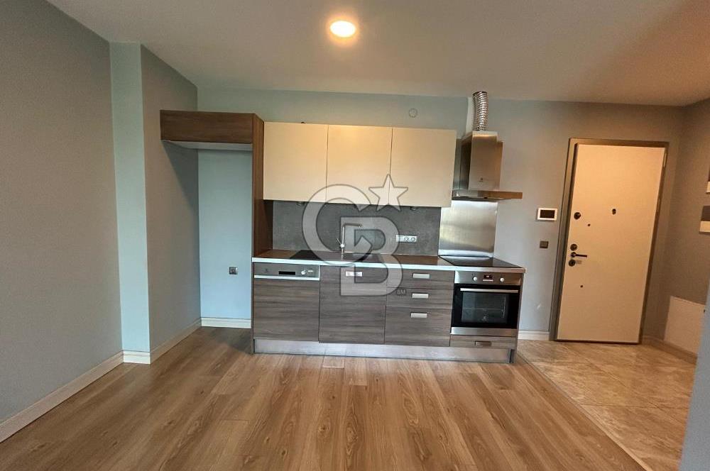 KEMERBURGAZ ELMAS TERAS SİTESİNDE 1+1   GENİŞ METREKARELİ SATILIK DAİRE 