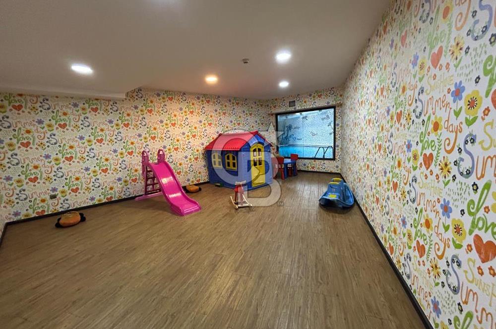KEMERBURGAZ ELMAS TERAS SİTESİNDE 1+1   GENİŞ METREKARELİ SATILIK DAİRE 