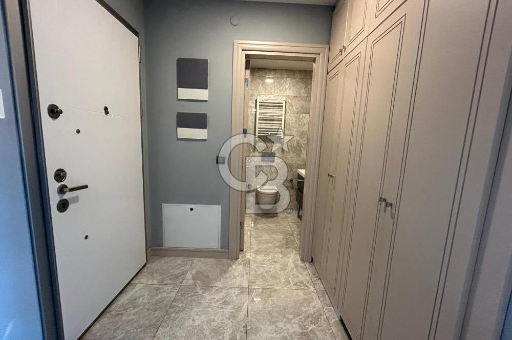 KEMERBURGAZ ELMAS TERAS SİTESİNDE 1+1   GENİŞ METREKARELİ SATILIK DAİRE 