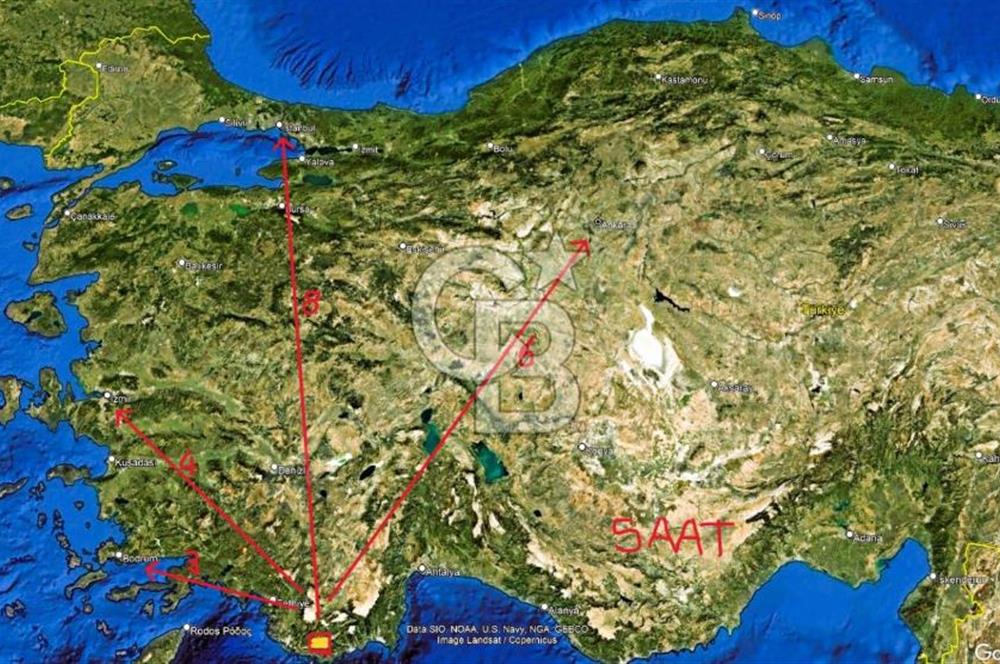 CB GİZ'DEN KAŞ PINARBAŞI'NDA SATILIK ARAZİ