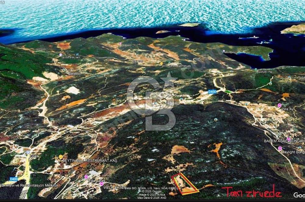 CB GİZ'DEN KAŞ PINARBAŞI'NDA SATILIK ARAZİ