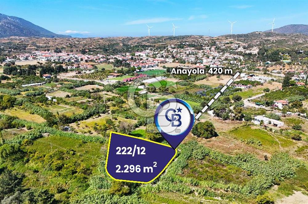 Datça Reşadiye'de 2.296m2 Yatırımlık Satılık Tarla