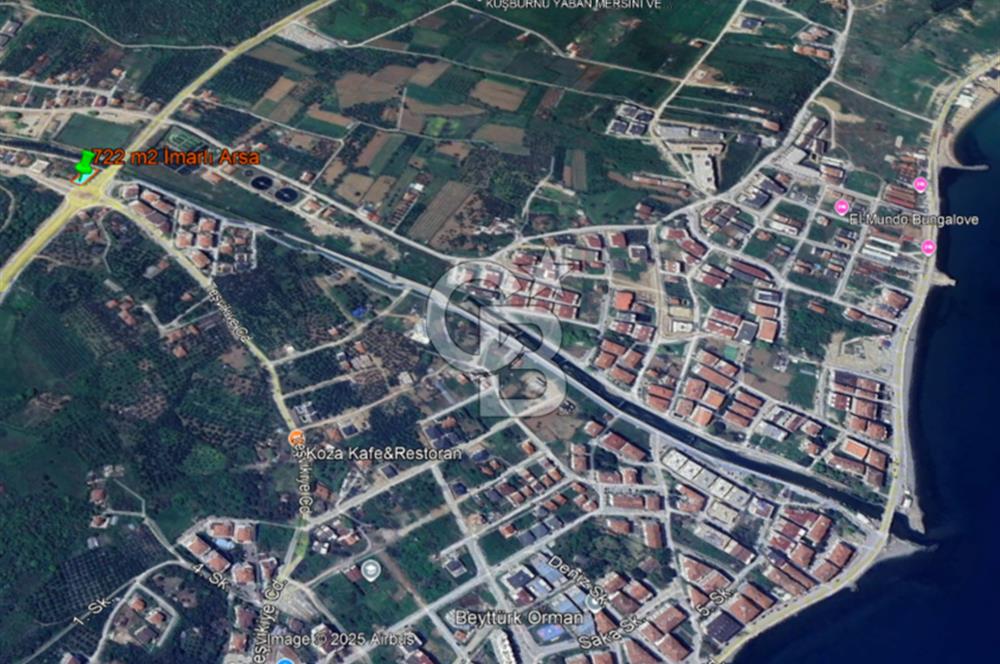 YALOVA ÇINARCIK TEŞVİKİYE KOCADADERE SATILIK İMARLI ARSA (723m2)