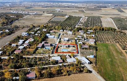 MENDERES OĞLANANASI 1.250 m2 HAVUZLU 2+1 SATILIK MÜSTAKİL EV