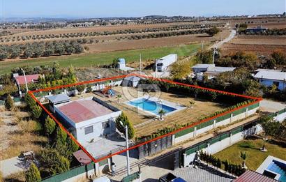 MENDERES OĞLANANASI 1.250 m2 HAVUZLU 2+1 SATILIK MÜSTAKİL EV