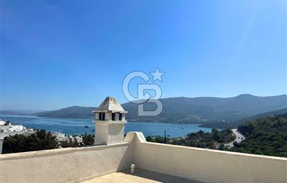 Bodrum Torba 4+1 Dubleks Bahçeli Manzaralı Eşyalı Kiralık Villa