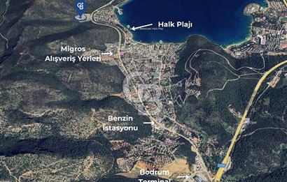 Bodrum Torba 4+1 Dubleks Bahçeli Manzaralı Eşyalı Kiralık Villa