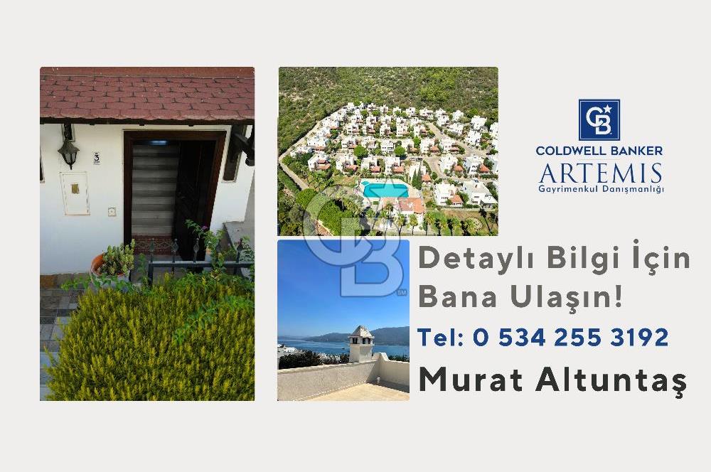 Bodrum Torba 4+1 Dubleks Bahçeli Manzaralı Eşyalı Kiralık Villa