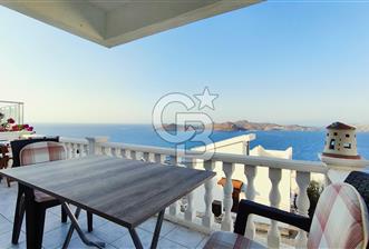 Bodrum Yalıkavakta Deniz Manzaralı Kiralık Dubleks Villa