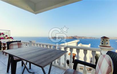 Bodrum Yalıkavakta Deniz Manzaralı Kiralık Dubleks Villa