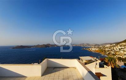 Bodrum Yalıkavakta Deniz Manzaralı Kiralık Dubleks Villa