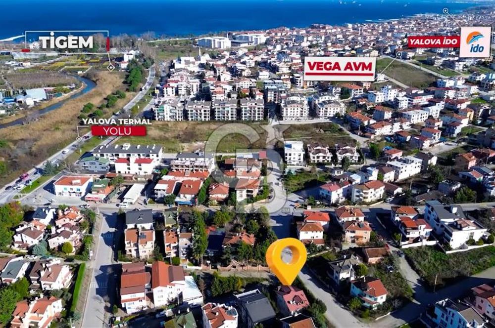 ÖZDEN MAH. DE MERKEZİ KONUMDA, GENİŞ BAHÇELİ MÜSTAKİL VİLLA