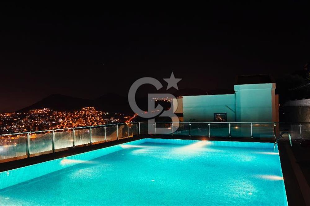 Bodrum Yalıkavakta Deniz Manzaralı Kiralık Dubleks Villa