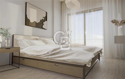 ÇİĞLİ YAKAKENT NEVORA'DA 1+1 DENİZ MANZARALI DAİRE
