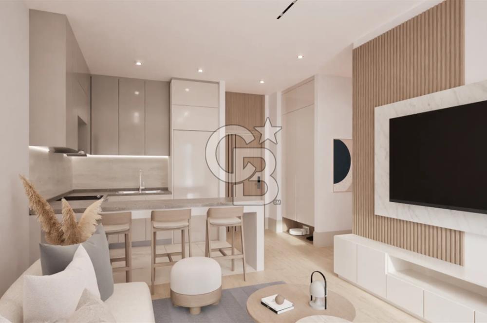 ÇİĞLİ YAKAKENT NEVORA'DA 1+1 DENİZ MANZARALI DAİRE